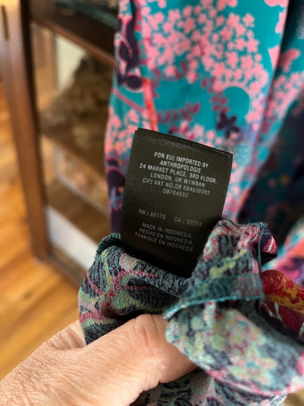 Maeve teal floral jumper 🦋 - Picture 11 of 14